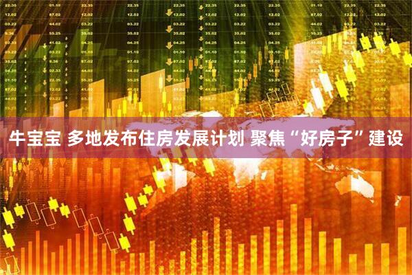 牛宝宝 多地发布住房发展计划 聚焦“好房子”建设
