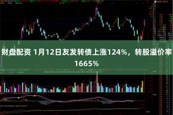 财盘配资 1月12日友发转债上涨124%，转股溢价率1665%